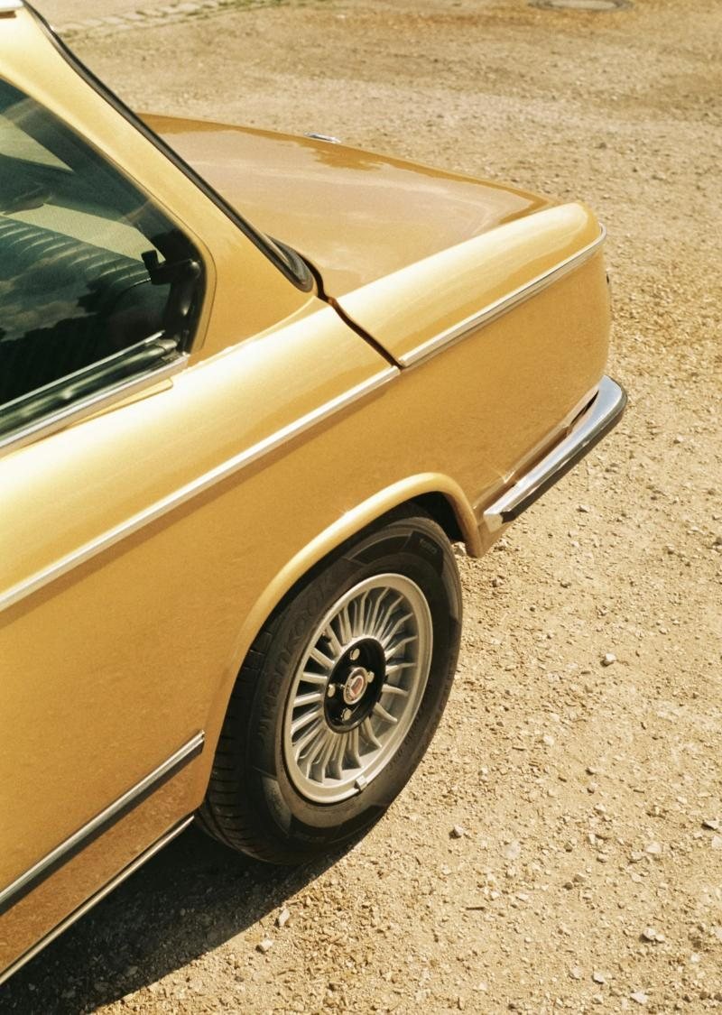Golden BMW 2002 ti
